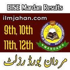 11th class result bise Mardan board 2022