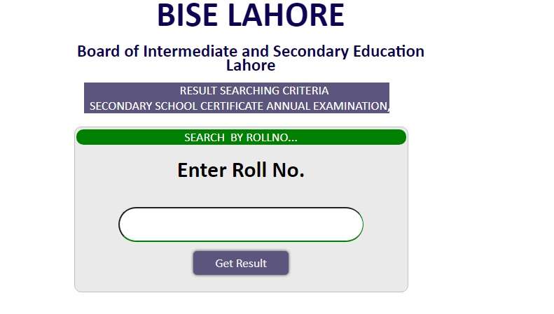 1st year 11th Class result 2023 BISE Lahore board