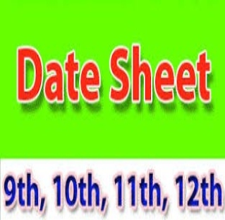 1st year date sheet 2023