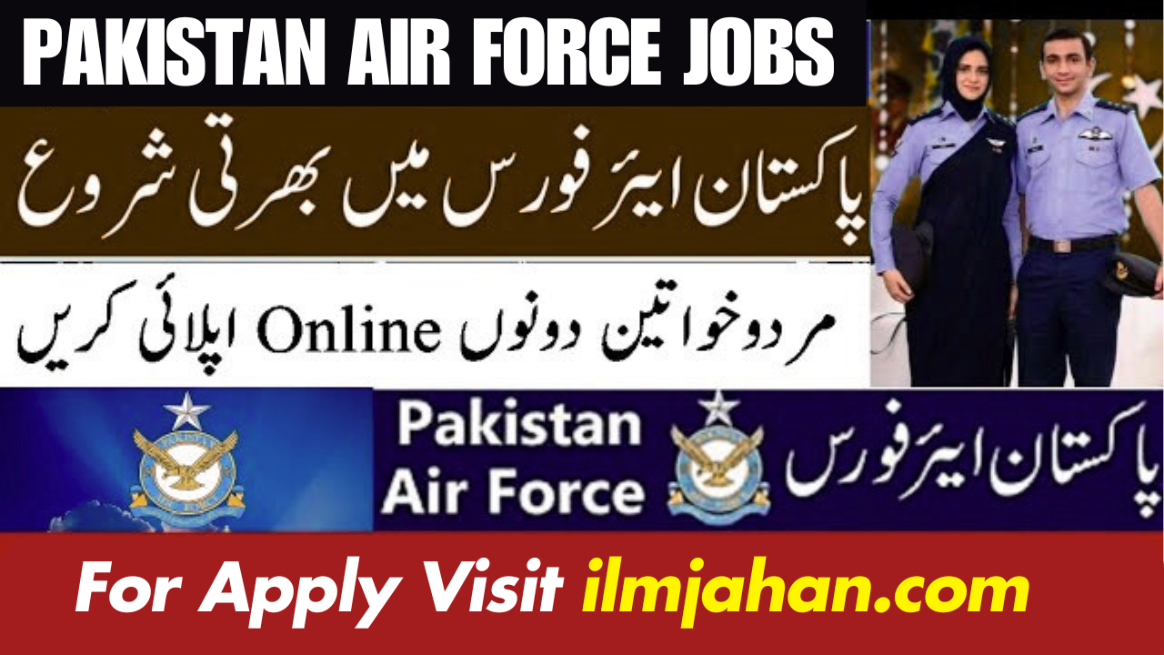 Pakistan Air Force Civilians Jobs